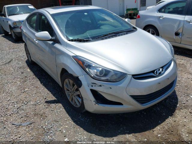  Salvage Hyundai ELANTRA