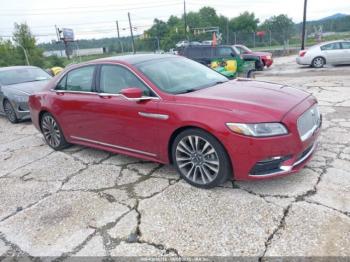  Salvage Lincoln Continental