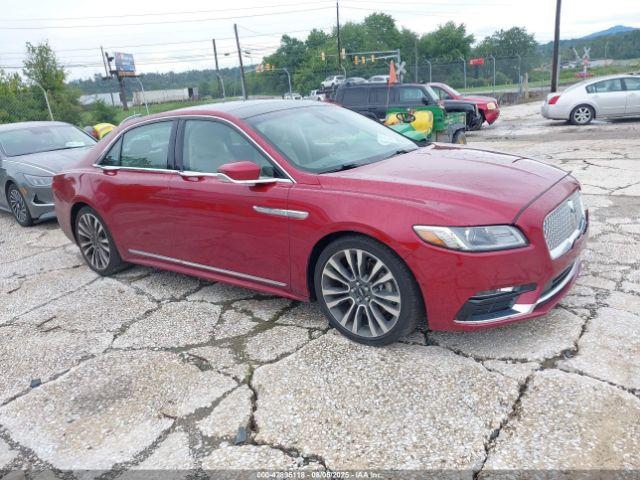  Salvage Lincoln Continental