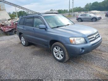  Salvage Toyota Highlander