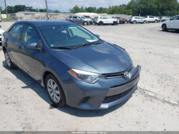  Salvage Toyota Corolla