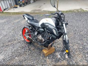  Salvage Yamaha Mt07