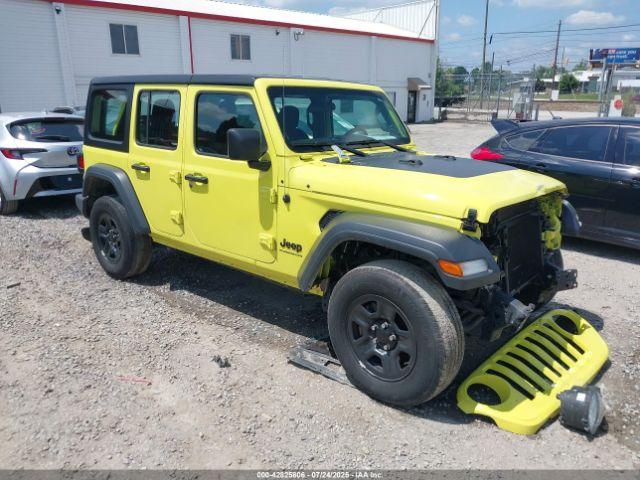  Salvage Jeep Wrangler