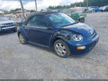  Salvage Volkswagen Beetle