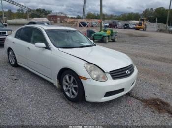  Salvage INFINITI G35