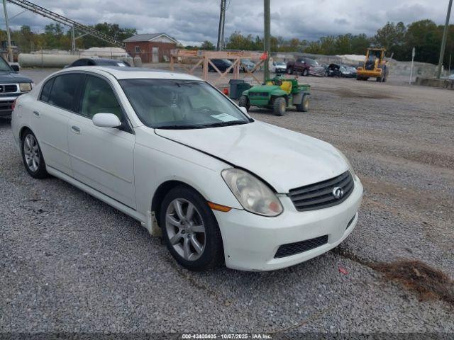  Salvage INFINITI G35