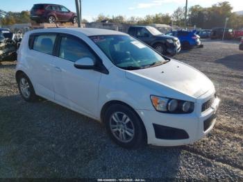  Salvage Chevrolet Sonic