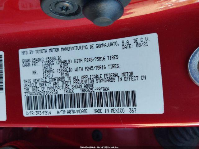 Toyota Tacoma Sr Image 8