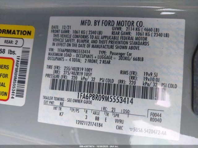 Ford Mustang Mach 1 Fastback Image 4