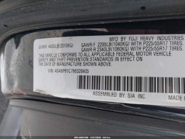 Subaru Outback 2.5i Image 8