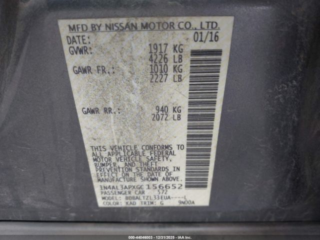 Nissan Altima 2.5 Sl Image 10