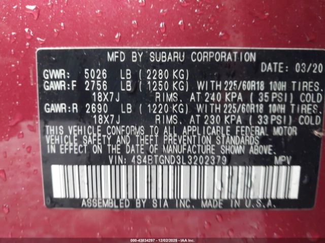 Subaru Outback Limited Xt Image 6