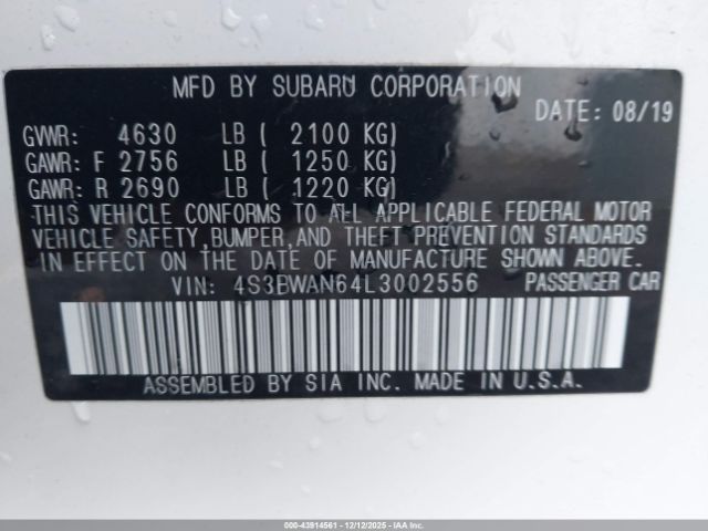 Subaru Legacy Limited Image 11