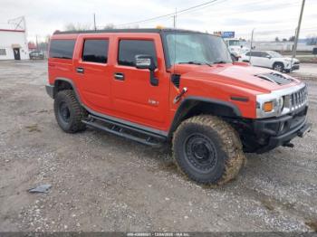  Salvage HUMMER H2 Suv
