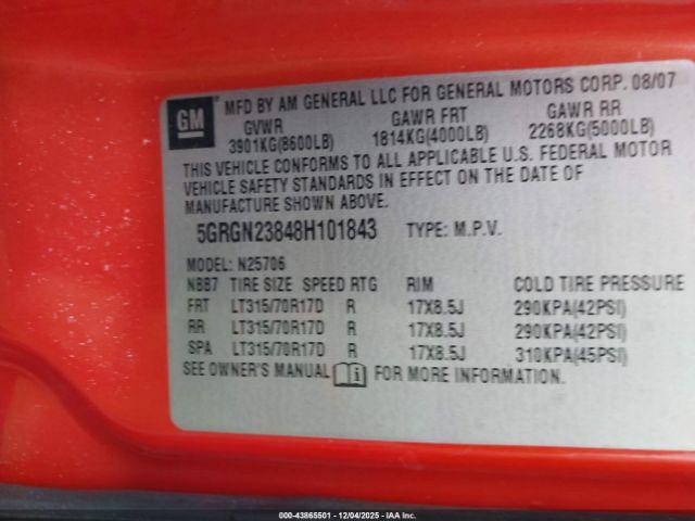 HUMMER H2 Suv Image 9