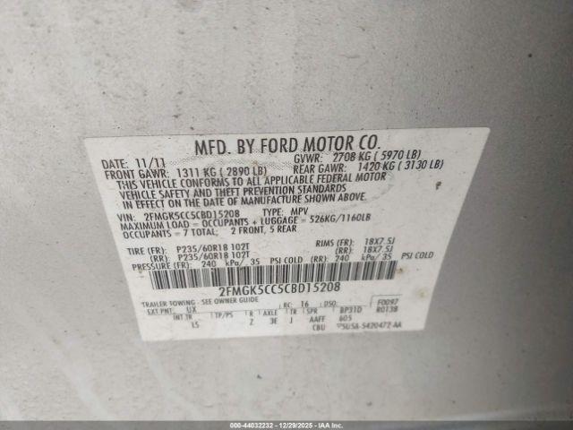 Ford Flex Sel Image 8