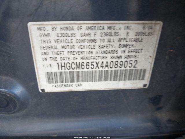 Honda Accord 3.0 Ex Image 6