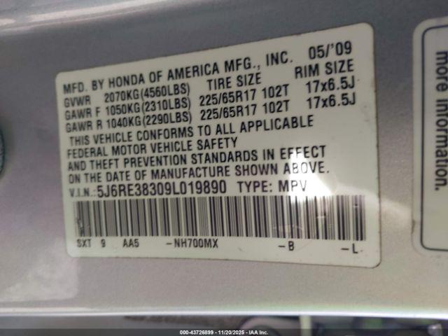 Honda CR-V Lx Image 10