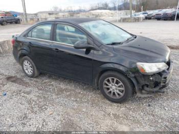  Salvage Chevrolet Sonic