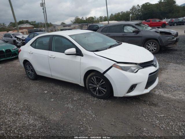  Salvage Toyota Corolla