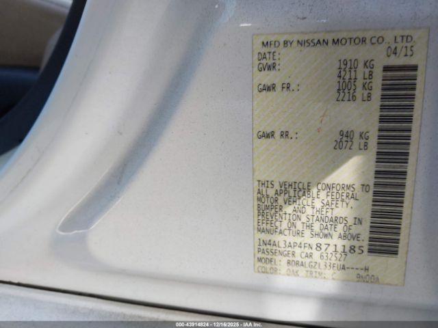 Nissan Altima 2.5 S Image 16