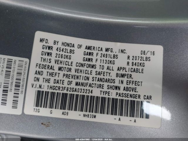 Honda Accord Ex-l V-6 Image 7