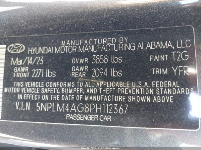 Hyundai ELANTRA Sel Image 9