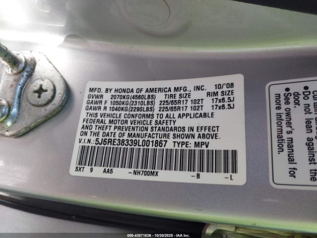 Honda CR-V Lx Image 7