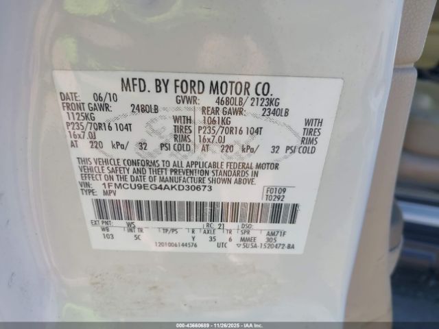 Ford Escape Limited Image 9