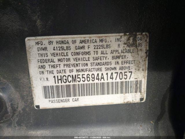 Honda Accord 2.4 Ex Image 9