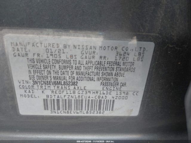 Nissan Versa Sv Xtronic Cvt Image 6