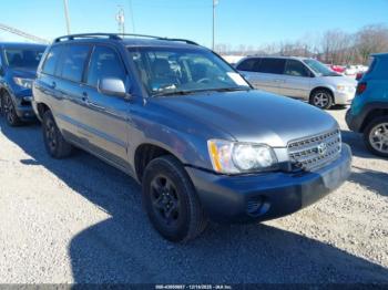  Salvage Toyota Highlander