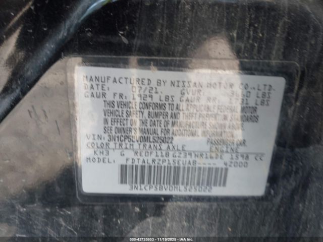 Nissan Kicks S Xtronic Cvt Image 5