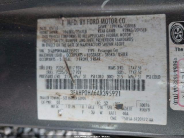 Ford Fusion Se Image 3